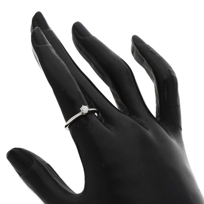 TIFFANY&Co.   Ring Solitaire Knife Edge 1P Diamond Platinum PT950 Ladies