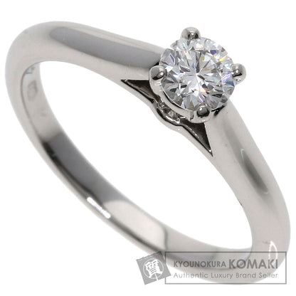 CARTIER Solitaire 1P Diamond #46 Ring Platinum PT950 Ladies [Used]