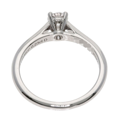 CARTIER Solitaire 1P Diamond #46 Ring Platinum PT950 Ladies [Used]