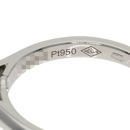 CARTIER Solitaire 1P Diamond #46 Ring Platinum PT950 Ladies [Used]