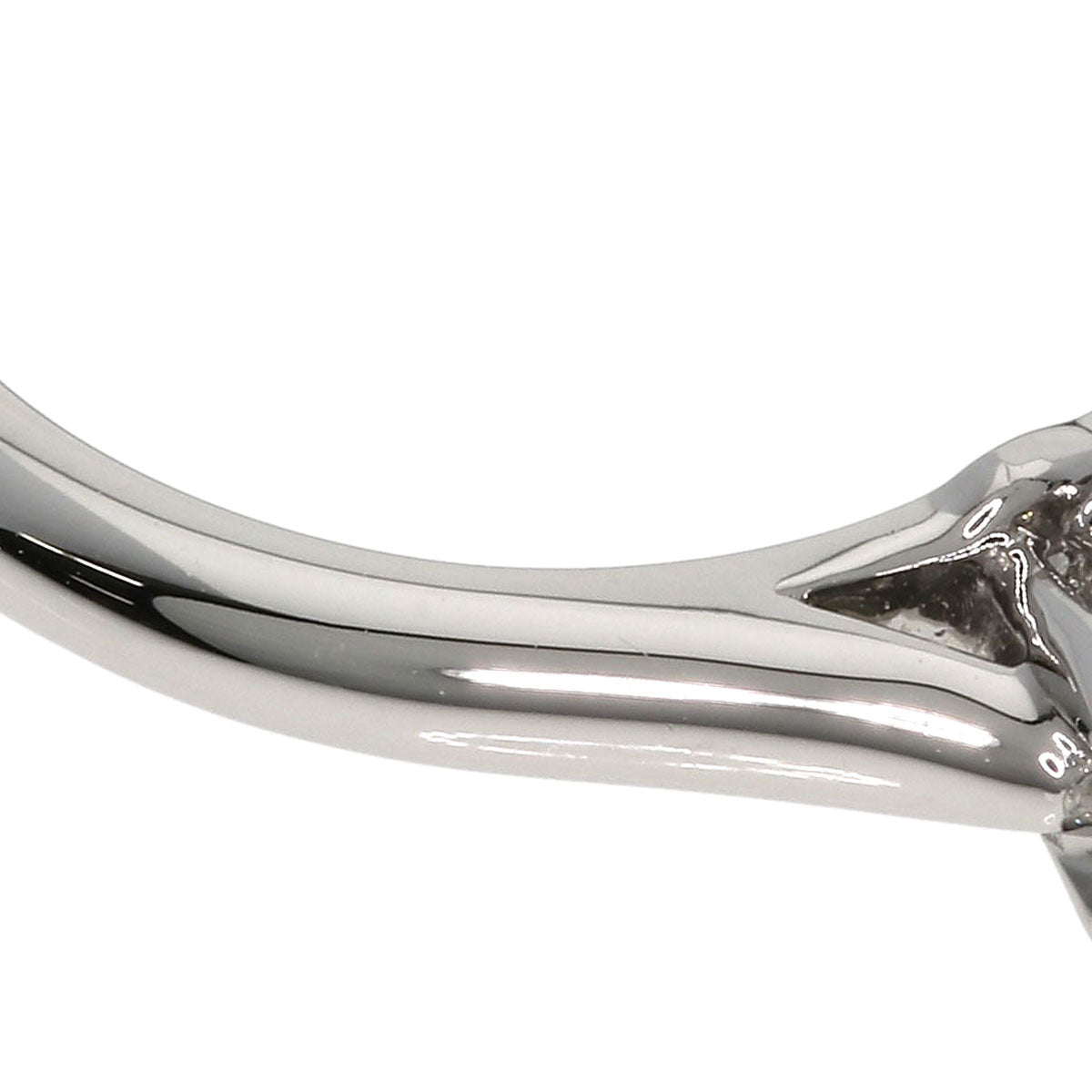 CARTIER Solitaire 1P Diamond #46 Ring Platinum PT950 Ladies [Used]