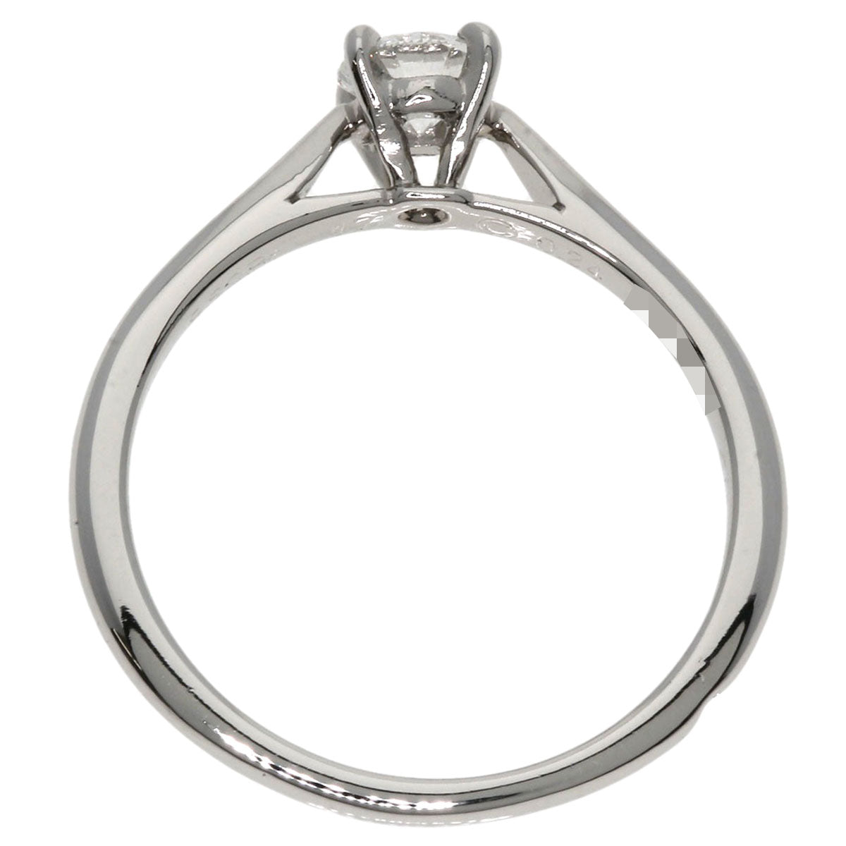 CARTIER Solitaire 1P Diamond #47 Ring Platinum PT950 Ladies [Used]