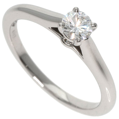 CARTIER   Ring Solitaire 1P Diamond Platinum PT950 Ladies