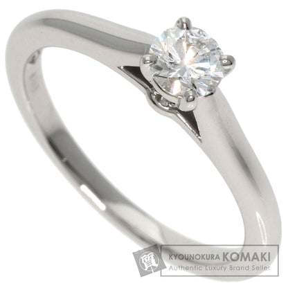 CARTIER   Ring Solitaire 1P Diamond Platinum PT950 Ladies