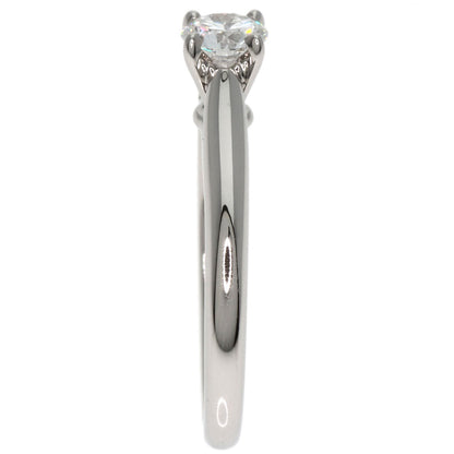 CARTIER Solitaire Diamond #45 Ring Platinum PT950 Ladies [Used]