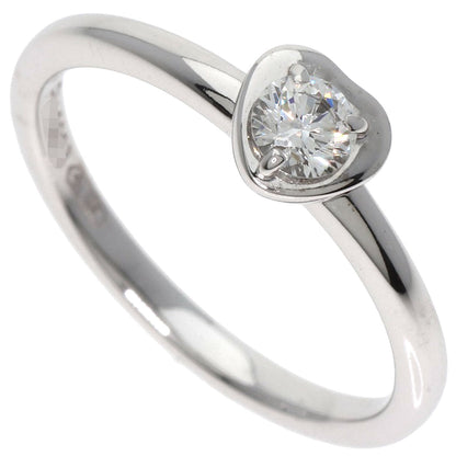 CARTIER Diamant Legend Heart Diamond #48 Ring K18 White Gold Ladies [Used]