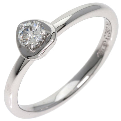CARTIER Diamant Legend Heart Diamond #48 Ring K18 White Gold Ladies [Used]