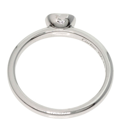 CARTIER Diamant Legend Heart Diamond #48 Ring K18 White Gold Ladies [Used]