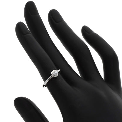CARTIER Diamant Legend Heart Diamond #48 Ring K18 White Gold Ladies [Used]