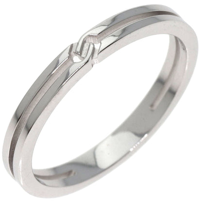 GUCCI   Ring Infinity 0.1" #8 K18 White Gold Ladies