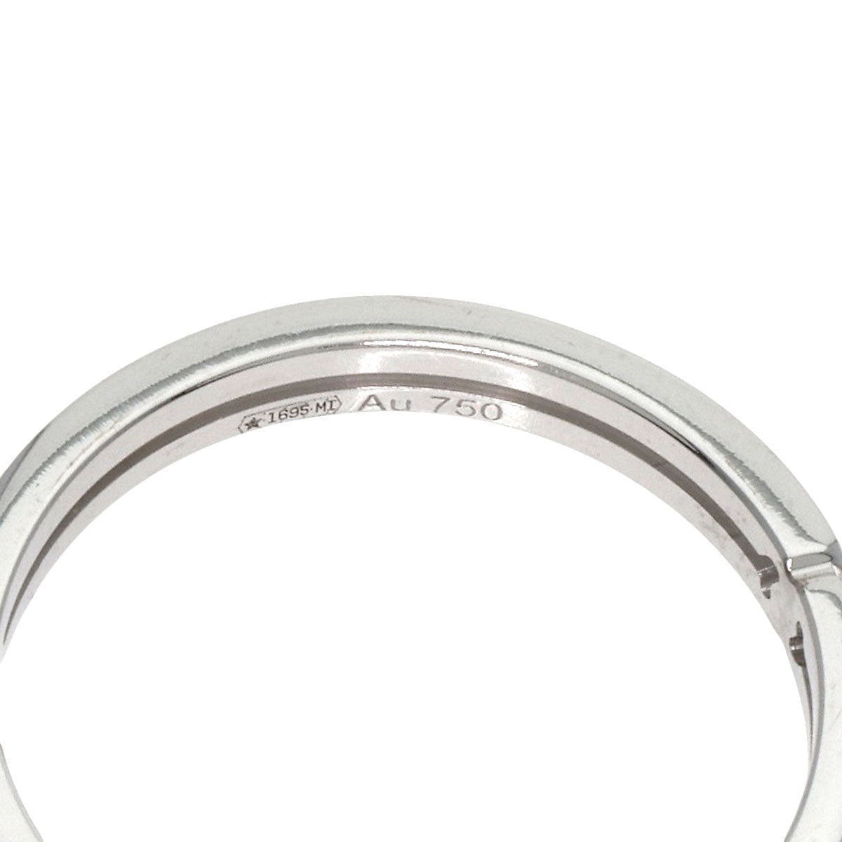 GUCCI   Ring Infinity 0.1" #8 K18 White Gold Ladies