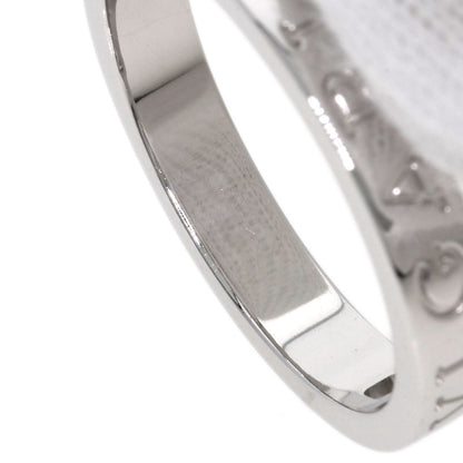 BVLGARI   Ring Double logo 1P Diamond K18 White Gold mens