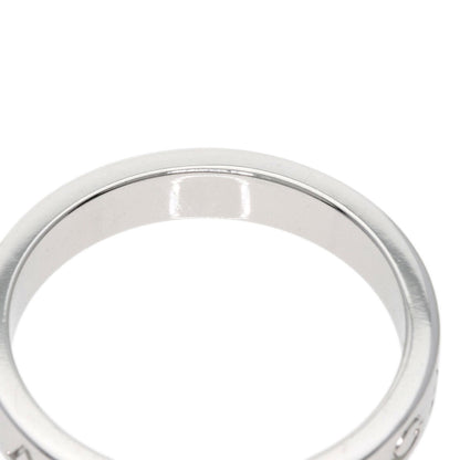BVLGARI   Ring Double logo 1P Diamond K18 White Gold mens
