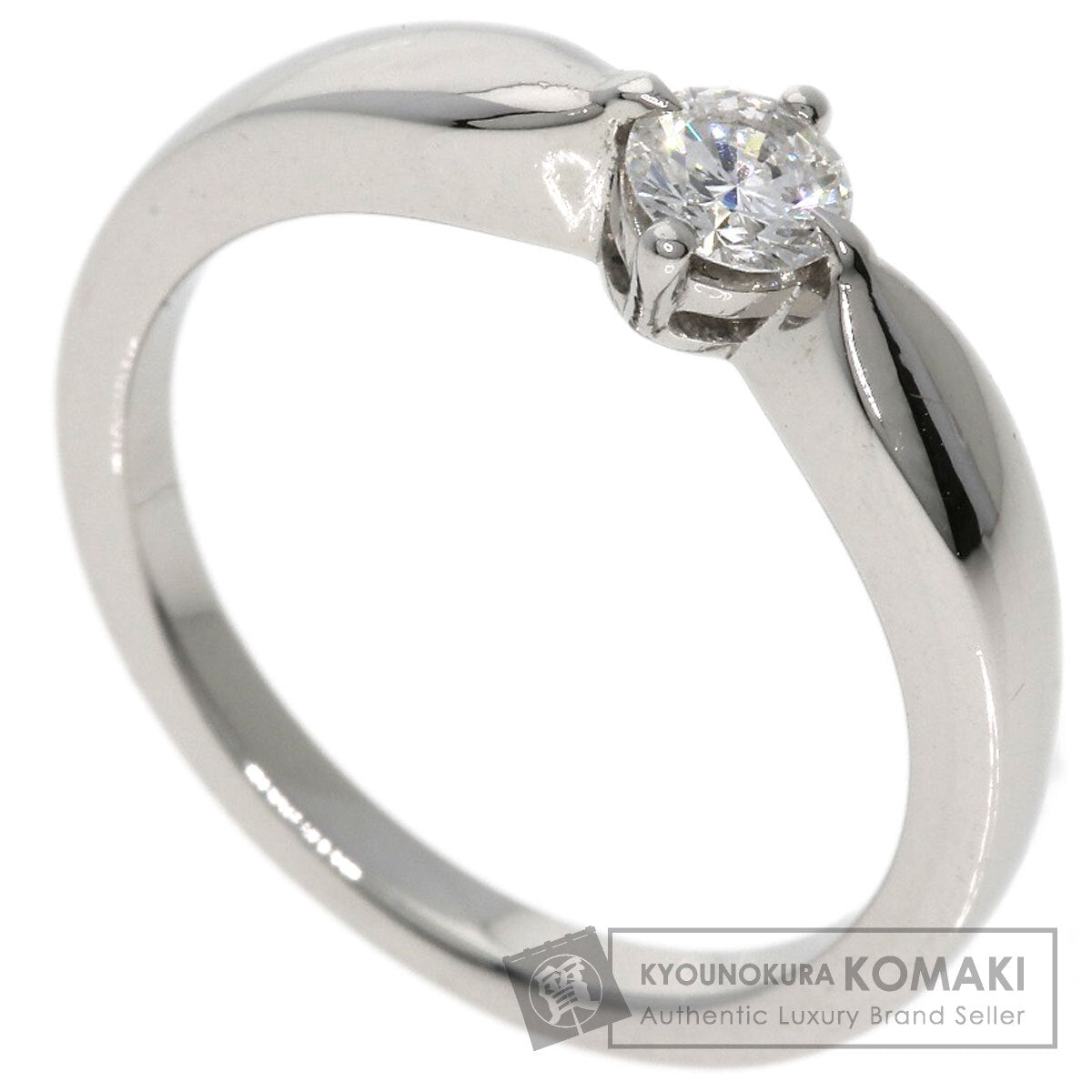 BVLGARI   Ring Dedicata Venice Diamond Platinum PT950 Ladies