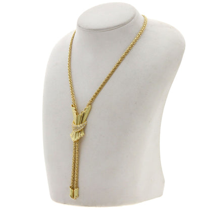 Jeunet   Necklace Diamond K18 Yellow Gold Ladies