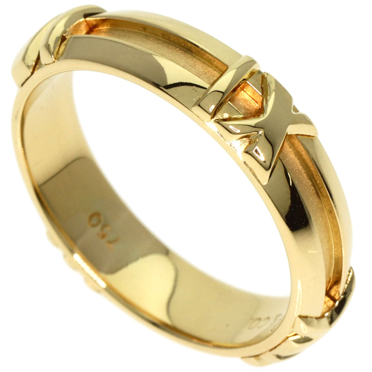 TIFFANY&Co.   Ring Atlas K18 Yellow Gold Ladies