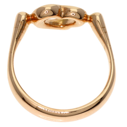 TIFFANY&Co. Open heart Ring K18 Pink Gold Ladies [Used]