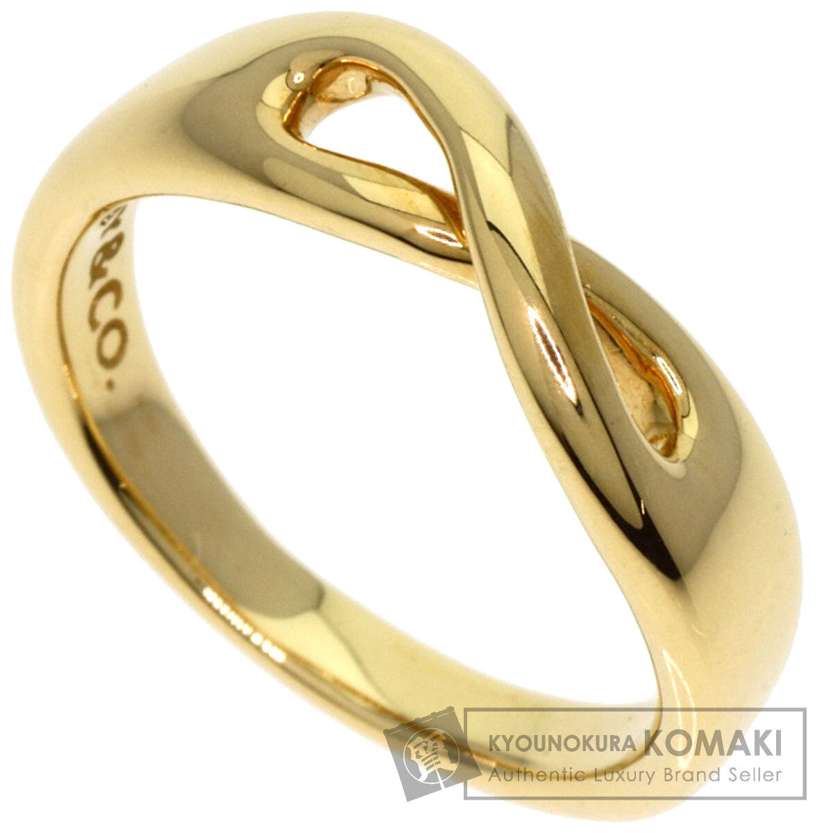 TIFFANY&Co.   Ring Infinity K18 Yellow Gold Ladies