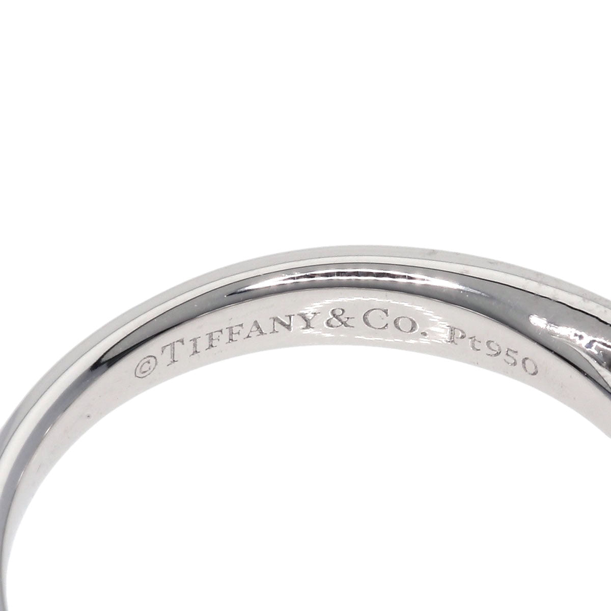 TIFFANY&Co. Harmony 1P Diamond Ring Platinum PT950 Ladies [Used]