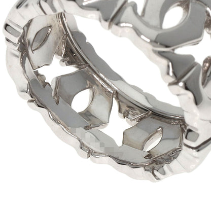CARTIER Entrelaces #50 Ring K18 White Gold Ladies [Used]