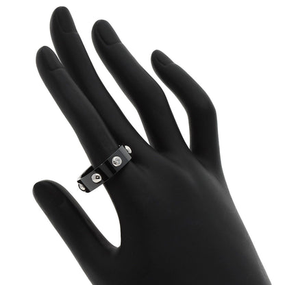 LOUIS VUITTON Petite Berg Crew 1P Diamond #64 Ring Ceramic PT900Ladies [Used]