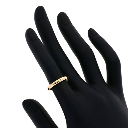 TIFFANY&Co.   Ring Stacking band 1P Diamond K18 Pink Gold Ladies