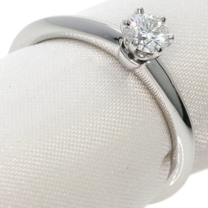 TIFFANY&Co.   Ring Solitaire Knife Edge Diamond Platinum PT950 Ladies