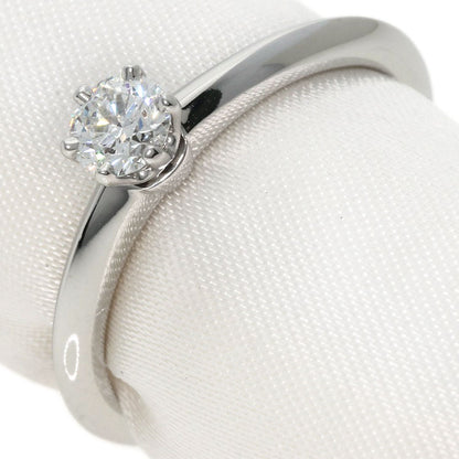 TIFFANY&Co.   Ring Solitaire Knife Edge Diamond Platinum PT950 Ladies