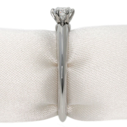 TIFFANY&Co.   Ring Solitaire Knife Edge Diamond Platinum PT950 Ladies