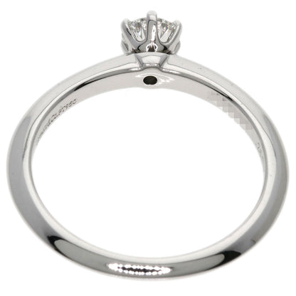 TIFFANY&Co.   Ring Solitaire Knife Edge Diamond Platinum PT950 Ladies
