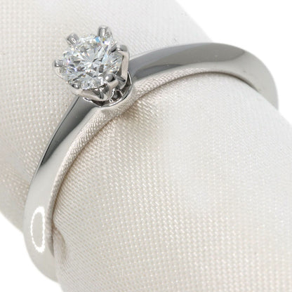 TIFFANY&Co.   Ring Solitaire Knife Edge Diamond Platinum PT950 Ladies