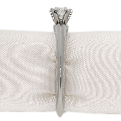 TIFFANY&Co.   Ring Solitaire Knife Edge Diamond Platinum PT950 Ladies