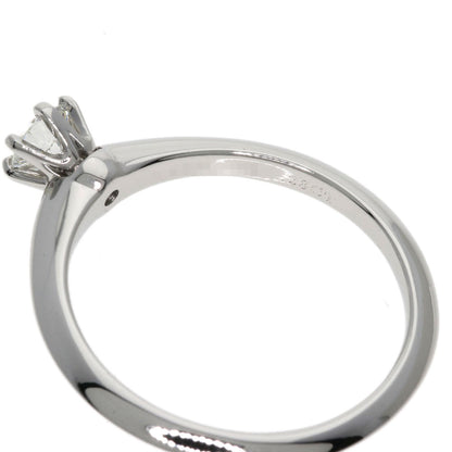TIFFANY&Co.   Ring Solitaire Knife Edge Diamond Platinum PT950 Ladies
