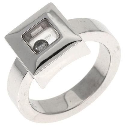 Chopard Happy diamond 1P Diamond Ring K18 White Gold Ladies [Used]