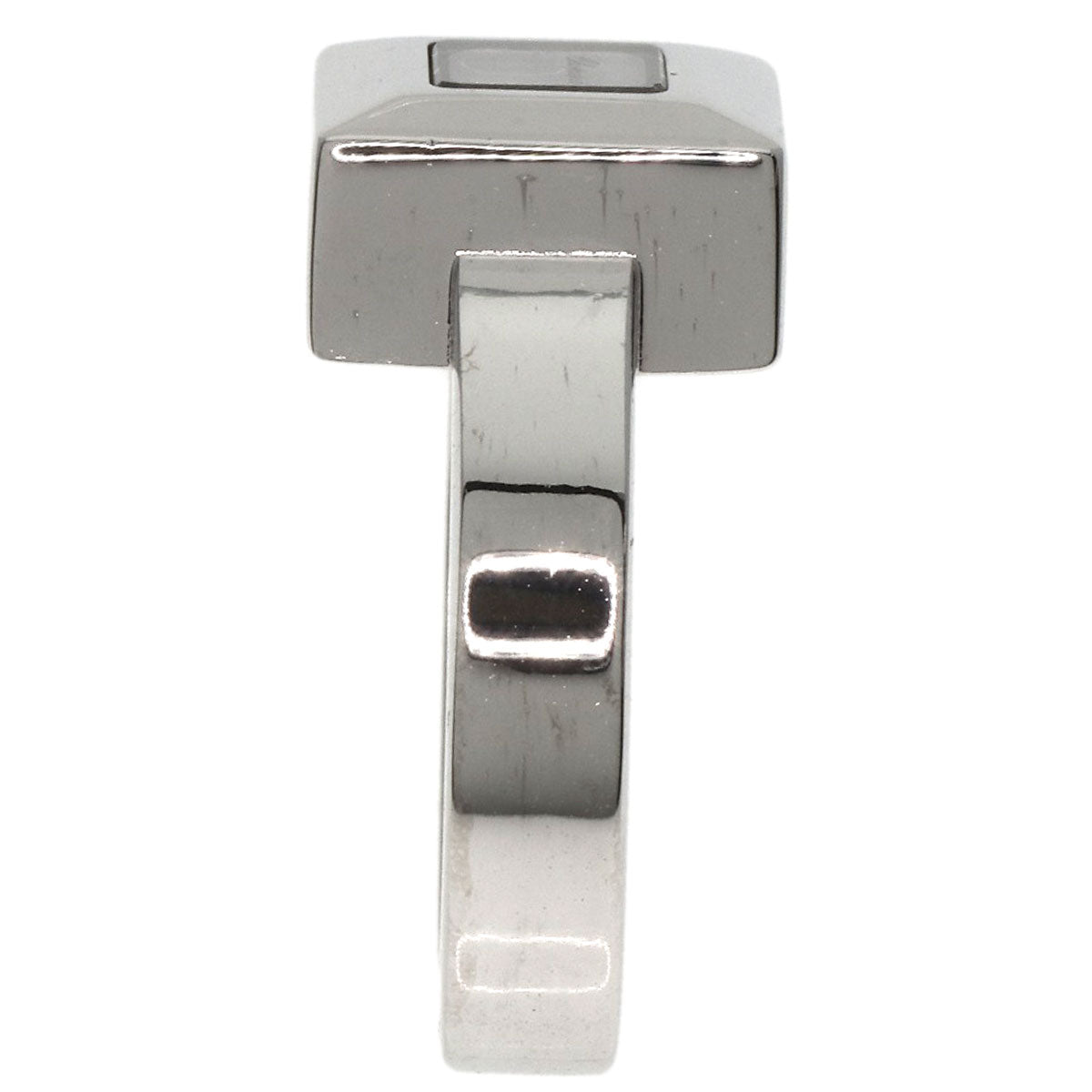 Chopard Happy diamond 1P Diamond Ring K18 White Gold Ladies [Used]