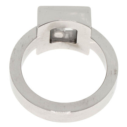 Chopard Happy diamond 1P Diamond Ring K18 White Gold Ladies [Used]