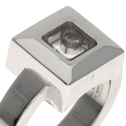 Chopard Happy diamond 1P Diamond Ring K18 White Gold Ladies [Used]