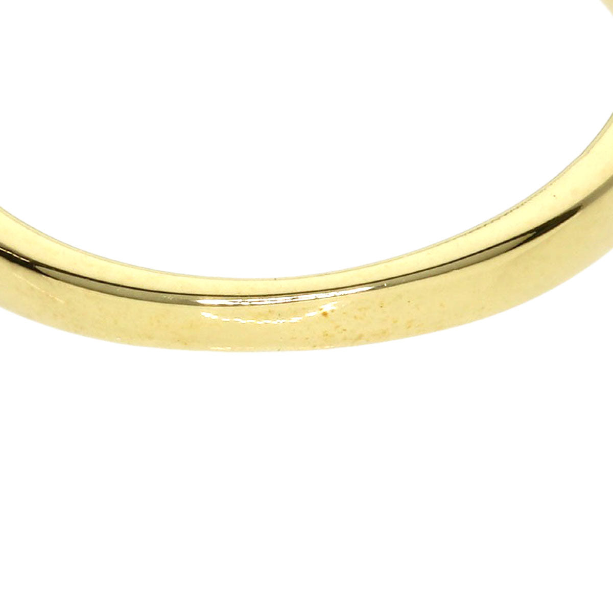 MIKIMOTO Akoya Pearl Pearl Enamel Diamond Ring K18 Yellow Gold Ladies [Used]