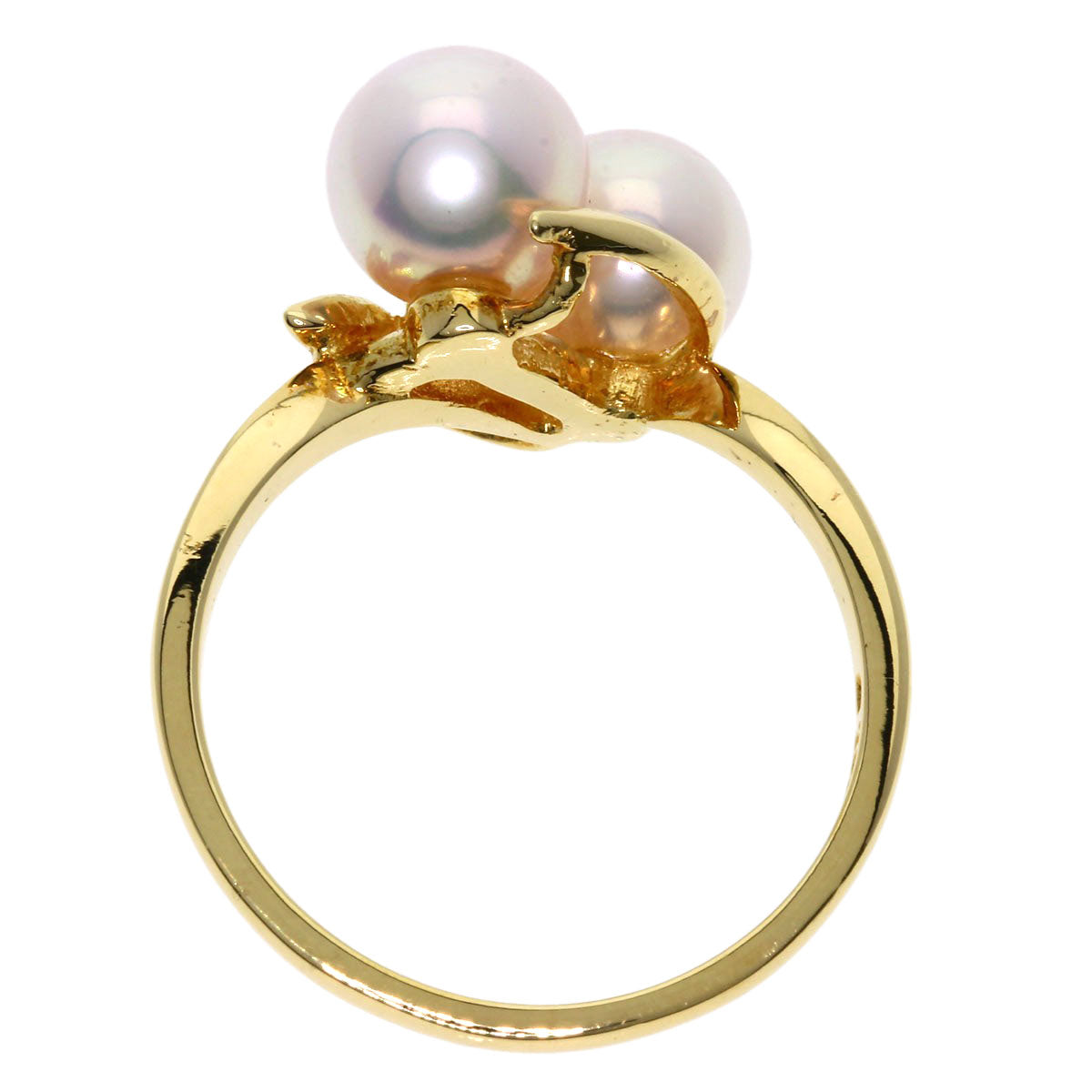 TASAKI Pearl Pearl Ring K18 Yellow Gold Ladies [Used]