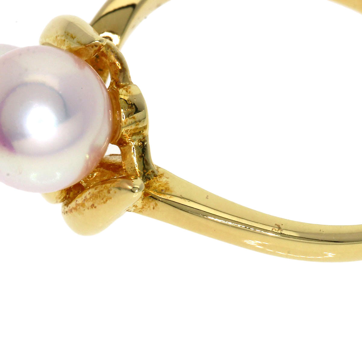 TASAKI Pearl Pearl Ring K18 Yellow Gold Ladies [Used]
