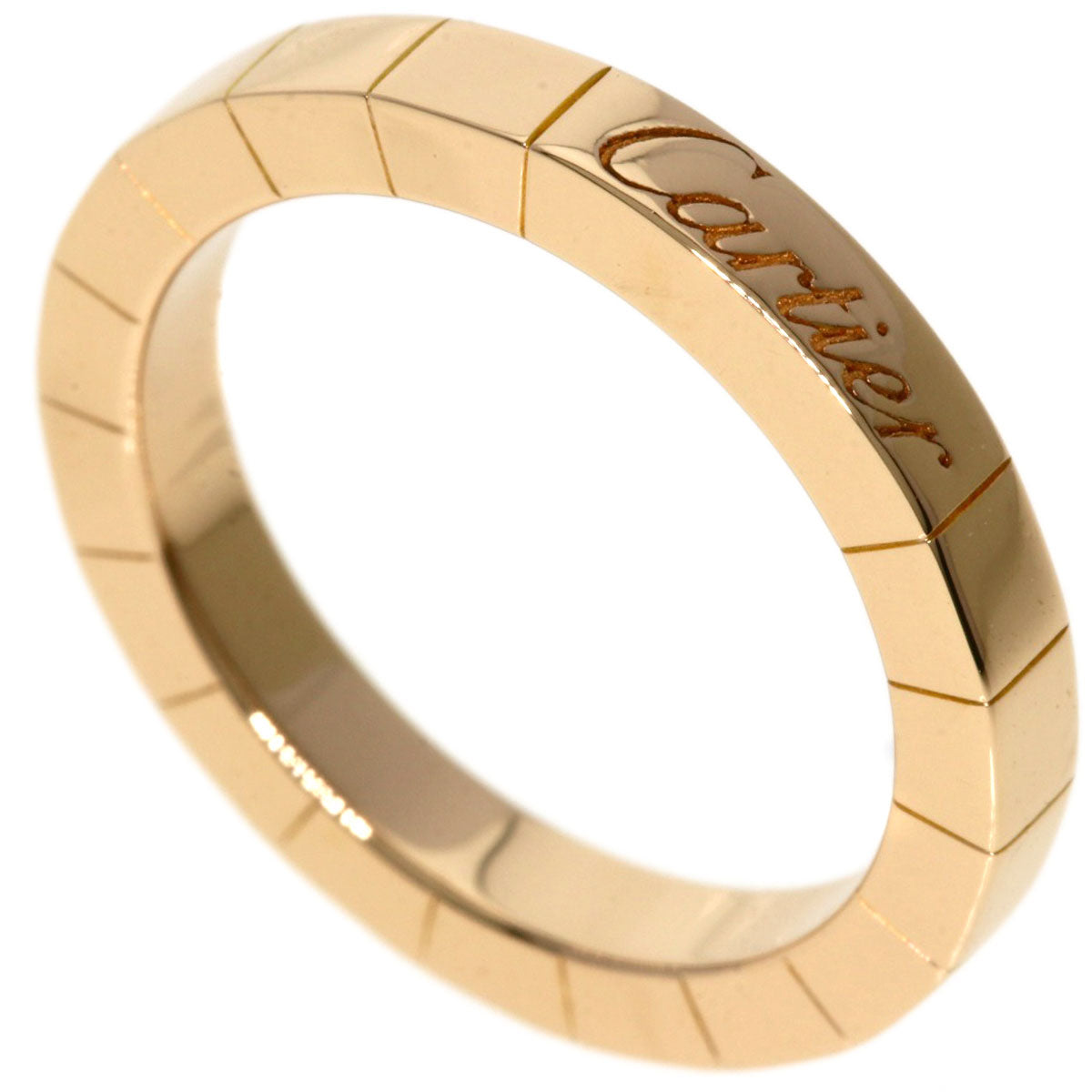 CARTIER   Ring Lanier # 47 K18 Pink Gold Ladies