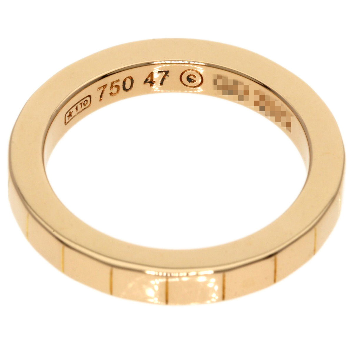 CARTIER   Ring Lanier # 47 K18 Pink Gold Ladies