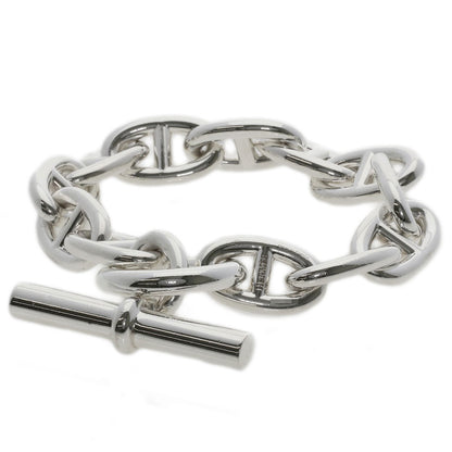 HERMES   Bracelet Shane Dunkle GM Silver Ladies