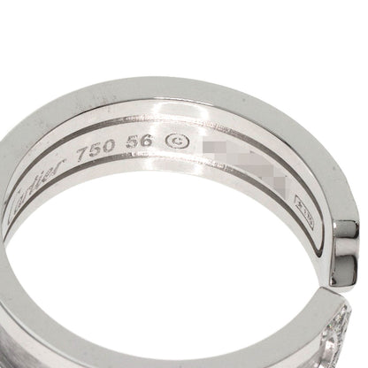 CARTIER   Ring C2 Diamond #56 K18 White Gold Ladies