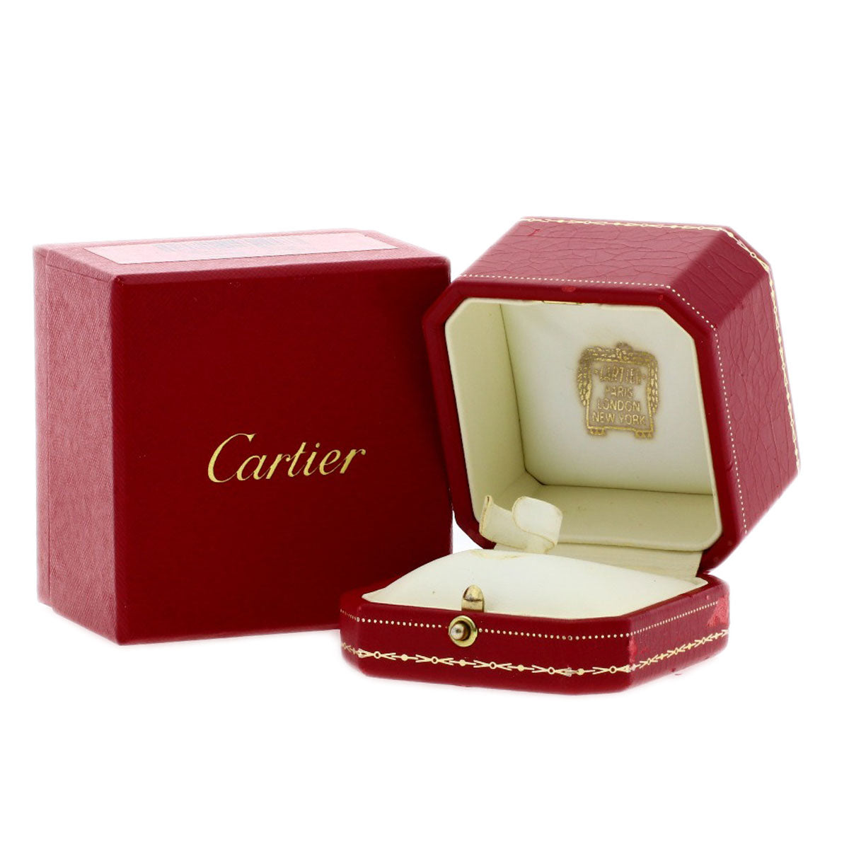 CARTIER   Ring Jouton Sauvage Pavé Diamond #52 K18 Yellow Gold Ladies