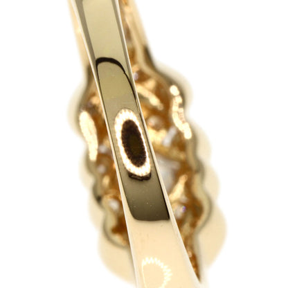 0.441ct Diamond Ring K18 Yellow Gold  3.7g　Ladies