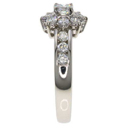 0.13ct Diamond Ring Platinum PT900  3.7g　Ladies