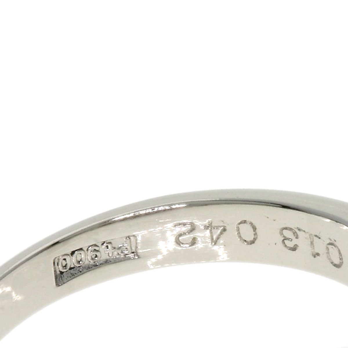 0.13ct Diamond Ring Platinum PT900  3.7g　Ladies