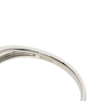 0.8ct Tourmaline Diamond Ring Platinum PT950  5.4g　Ladies