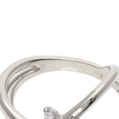 0.413ct Yellow diamond Ring Platinum PT900  11.46g　Ladies